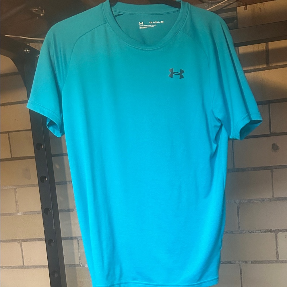 Under Armour Kids Teal Short Sleeve Tee